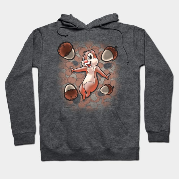 Nuts beauty Hoodie by Cromanart